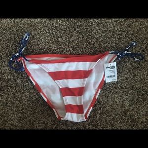 Charlotte Russe Americana Bikini Bottom S